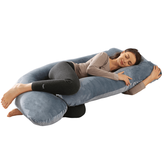 J-Shaped Cooling Pregnancy Pillow