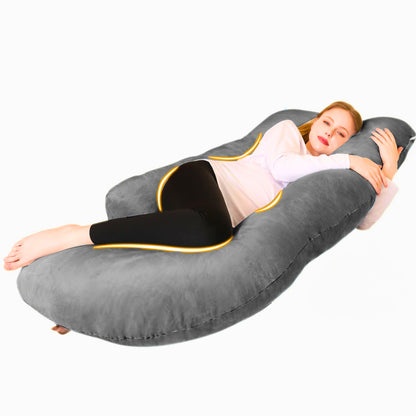 J-Shaped Cooling Pregnancy Pillow
